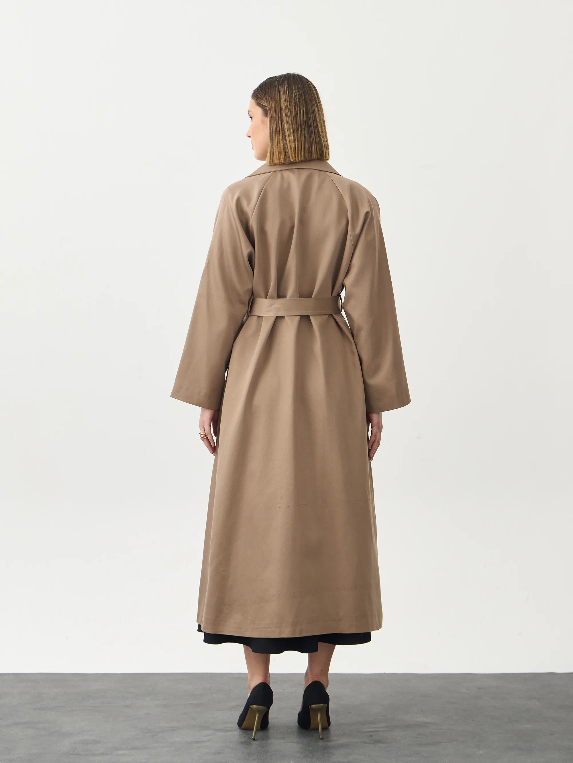 Oversize Vizon Trençkot