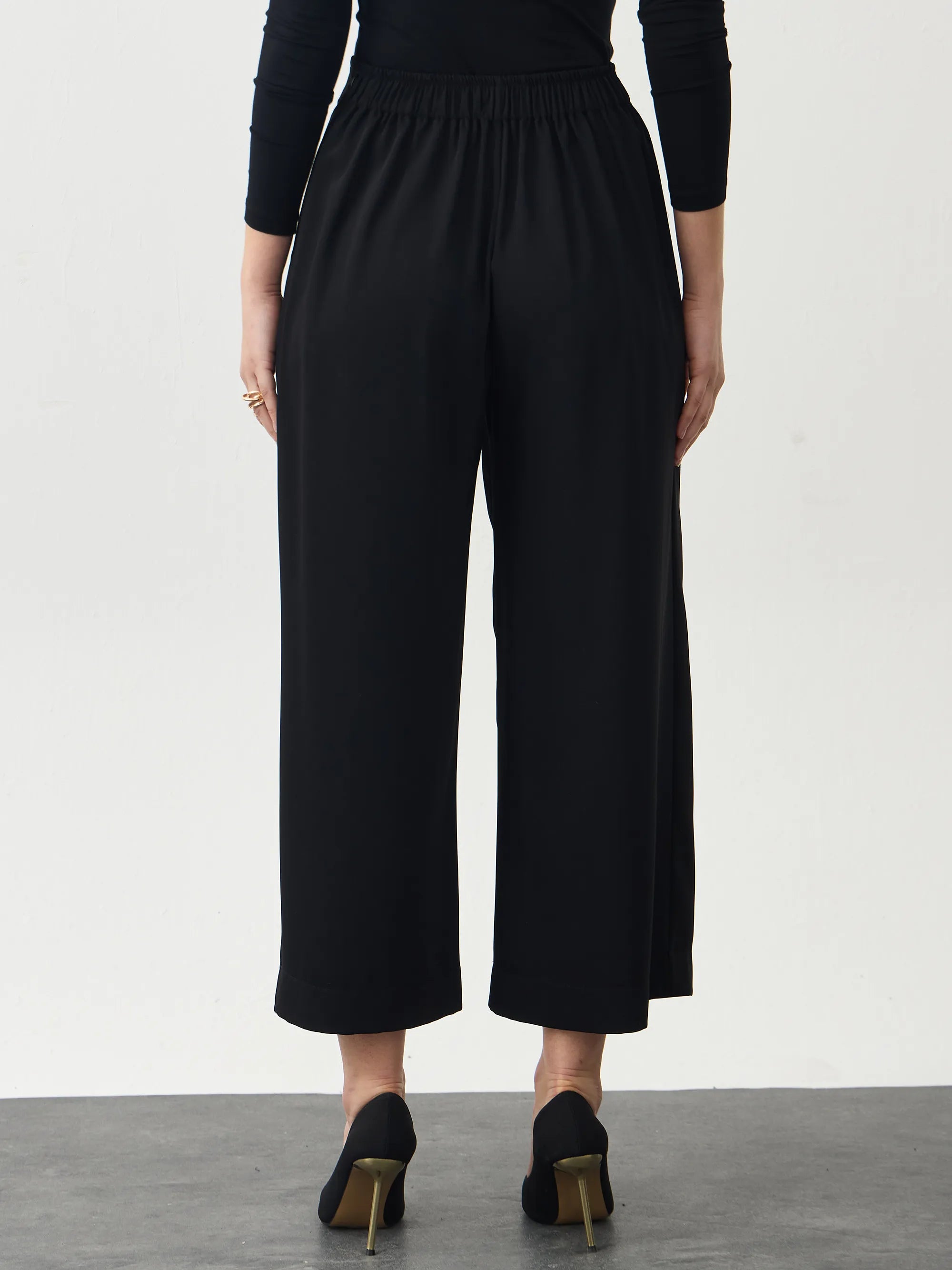 Siyah Loose Pantolon