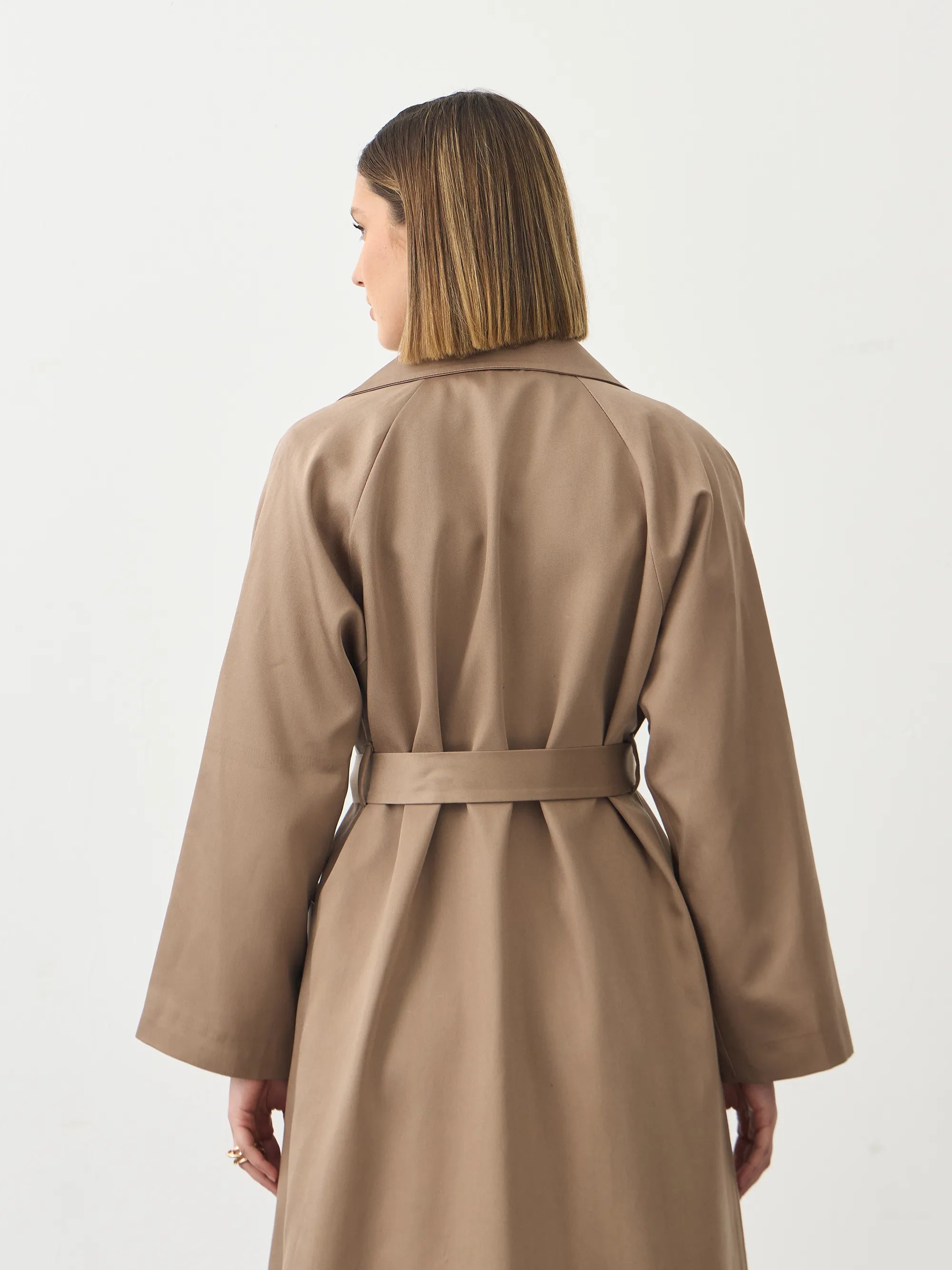 Oversize Vizon Trençkot