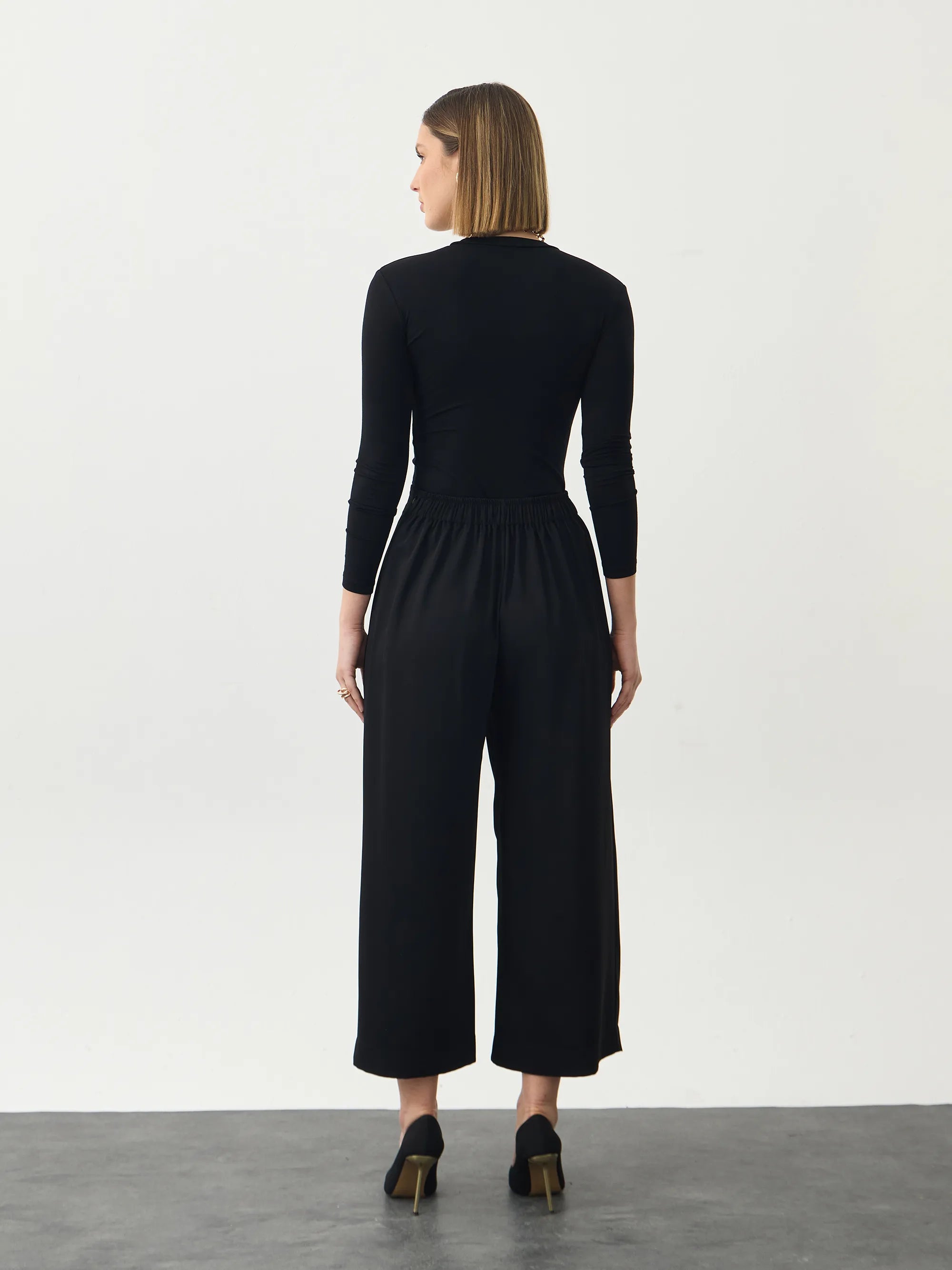 Siyah Loose Pantolon