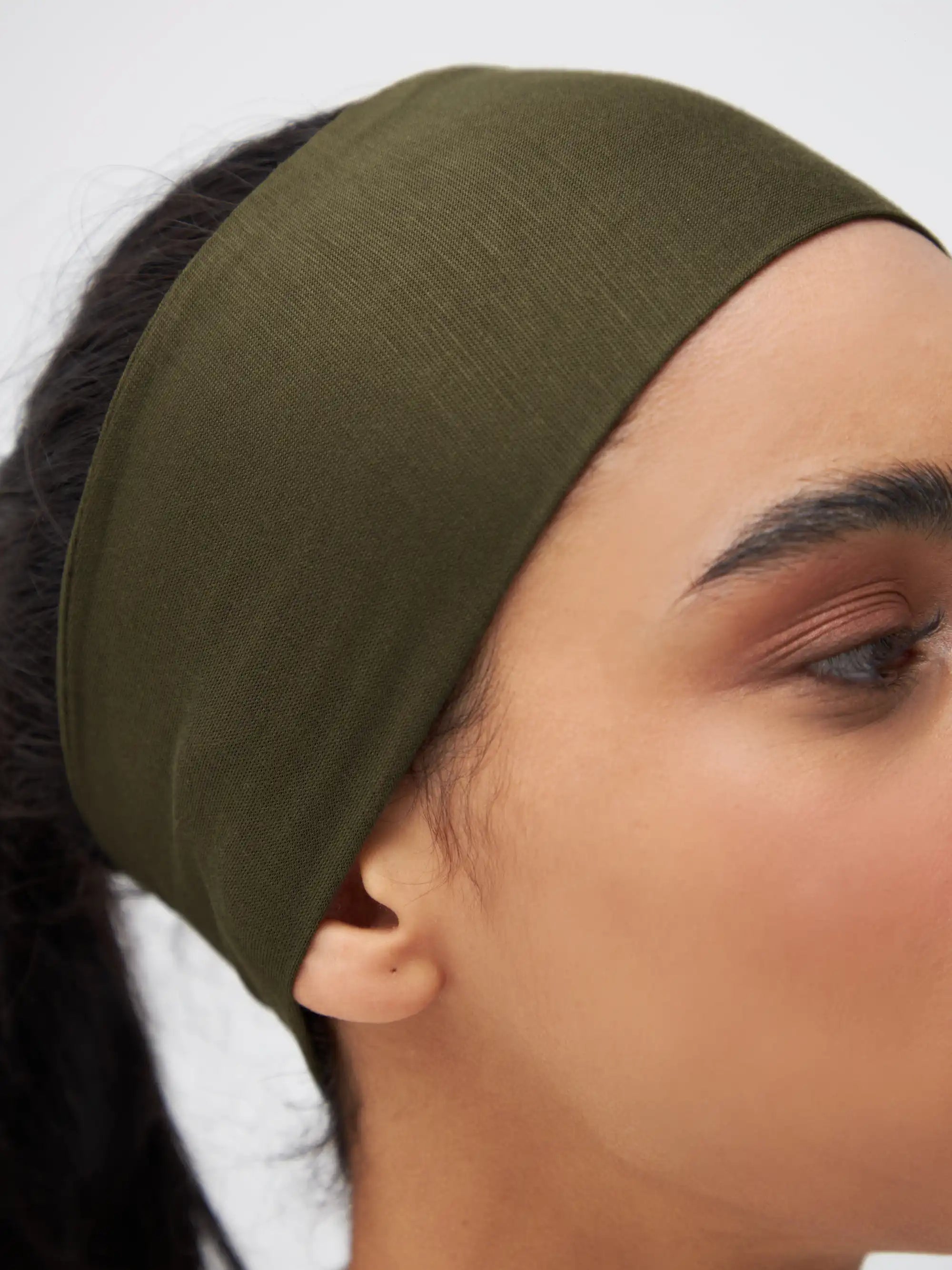 Bandana - Koyu Zeytin Yeşili