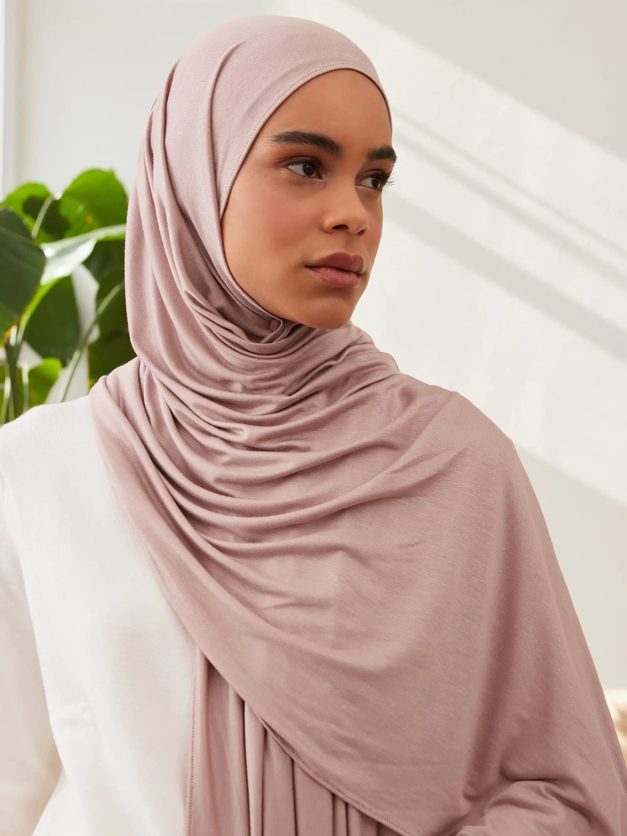 Küçük Premium Jersey Şal - Sfenks