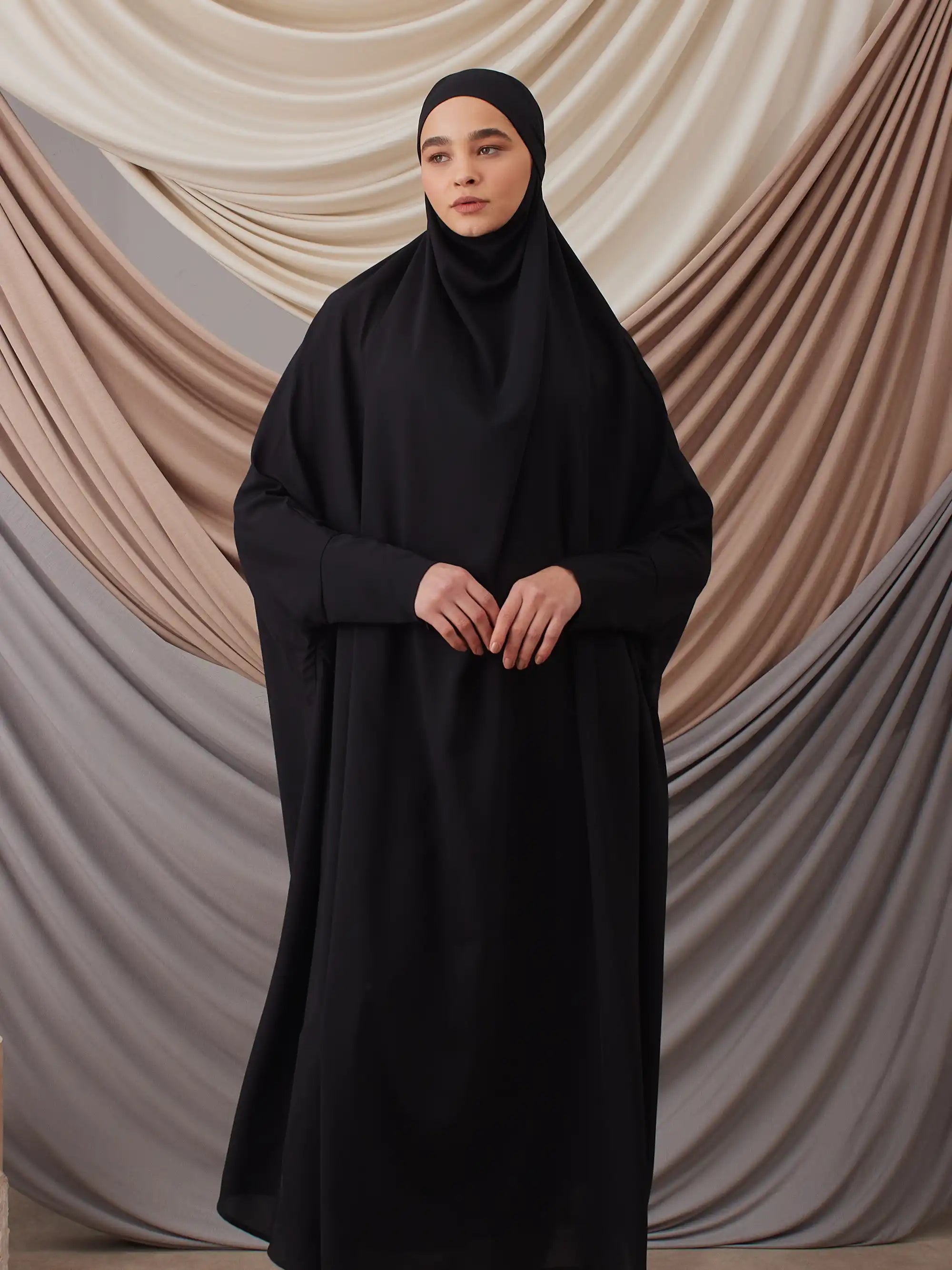 Luxury Namaz Elbisesi - Siyah