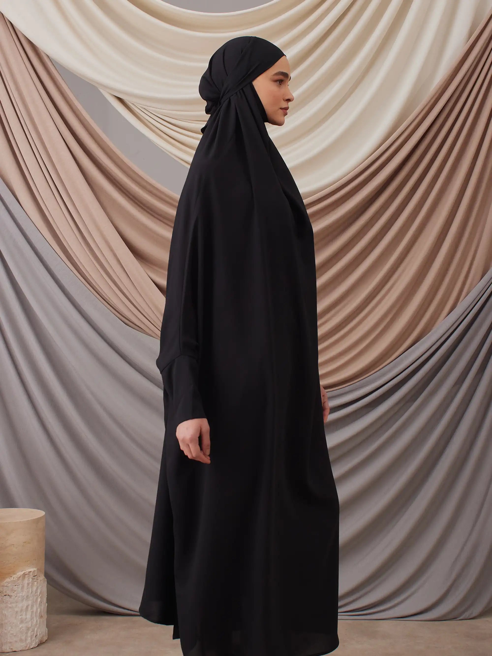Luxury Namaz Elbisesi - Siyah