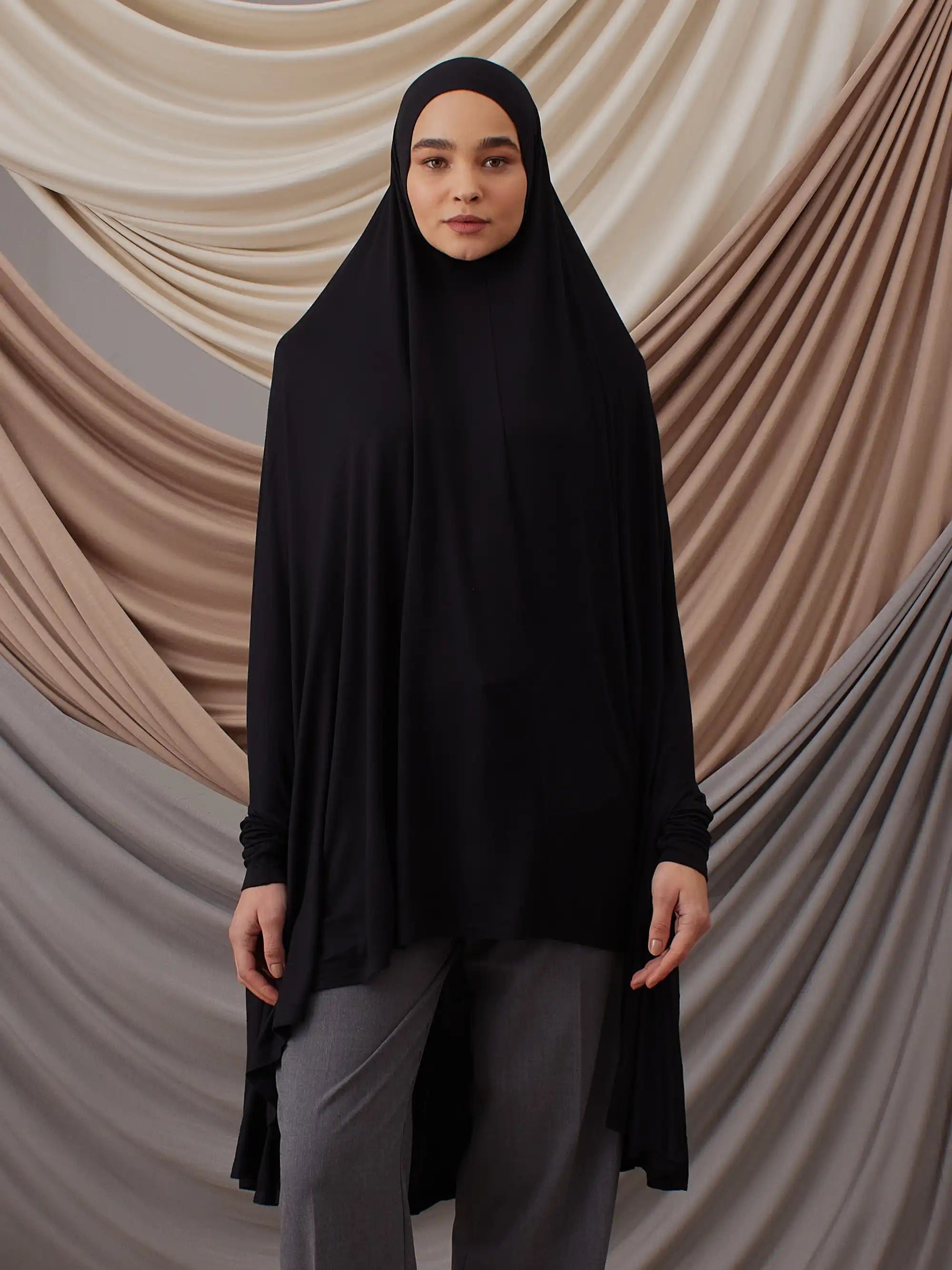 Pratik Namaz Tunik - Siyah