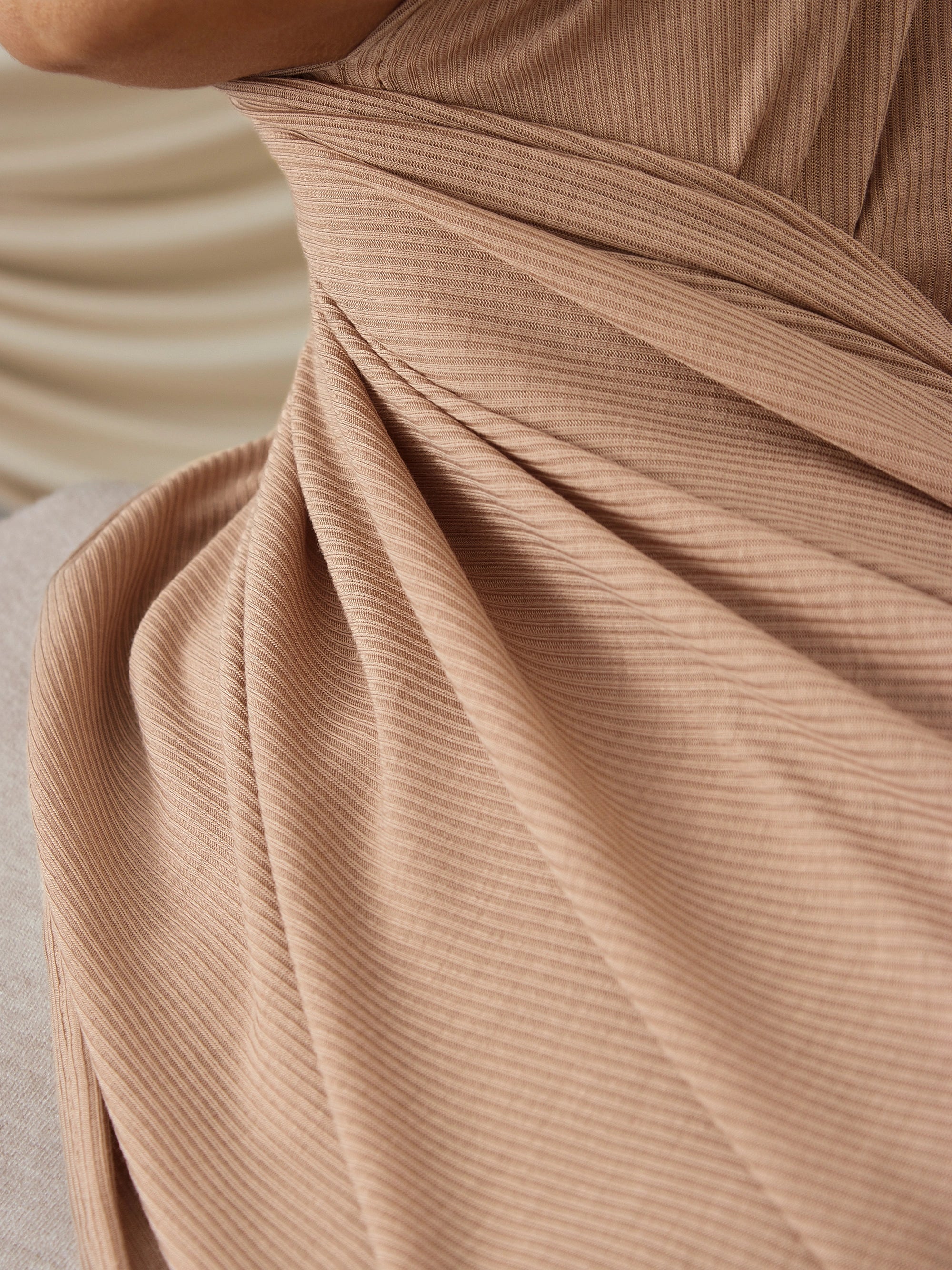 Pratik Bambu Fitili Şal - Sıcak Taş