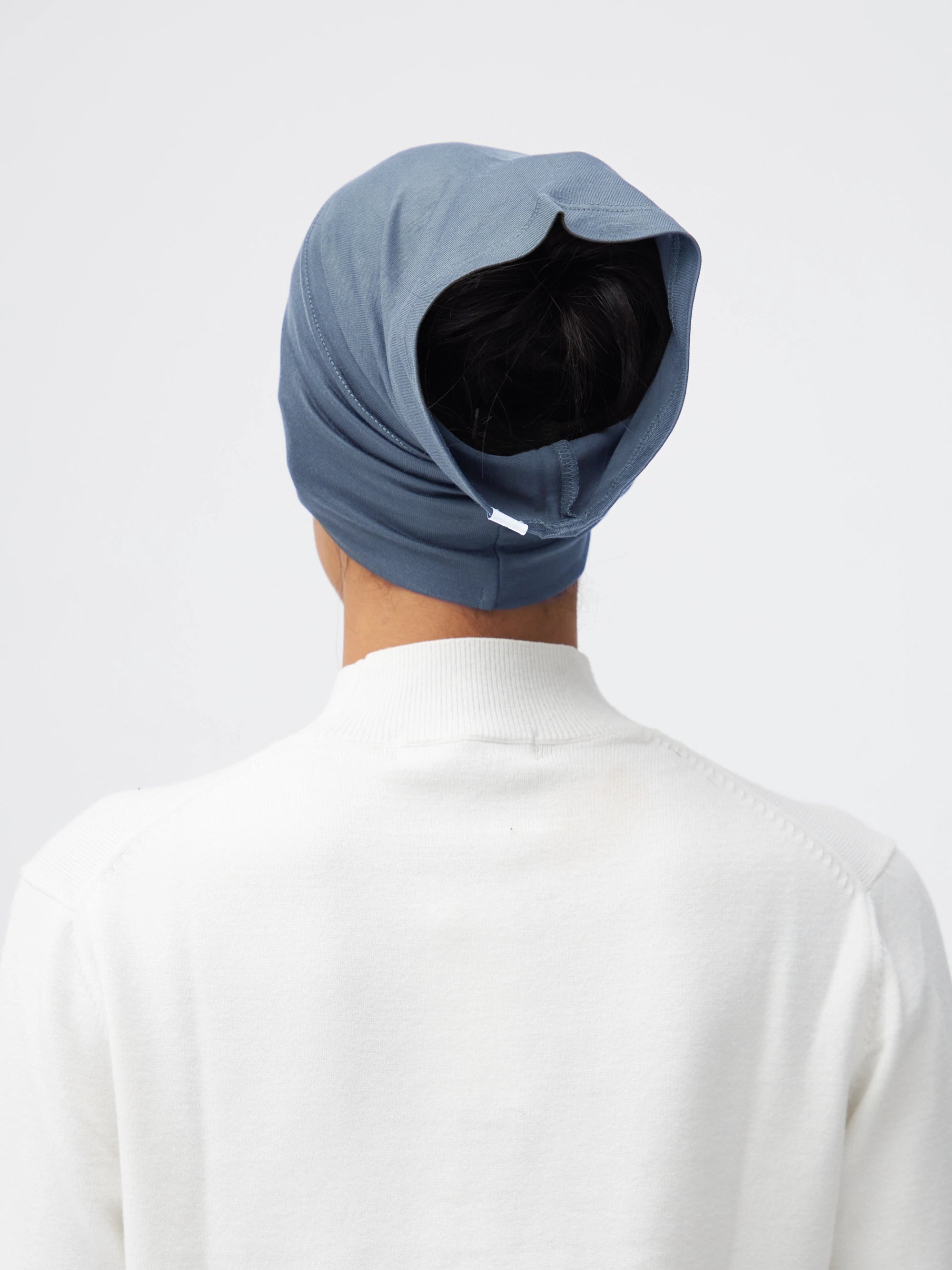 Düz Bone - Açık Denim