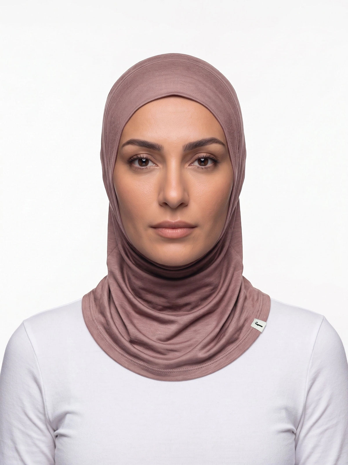 Düz Bone Şal - Pastel Gül