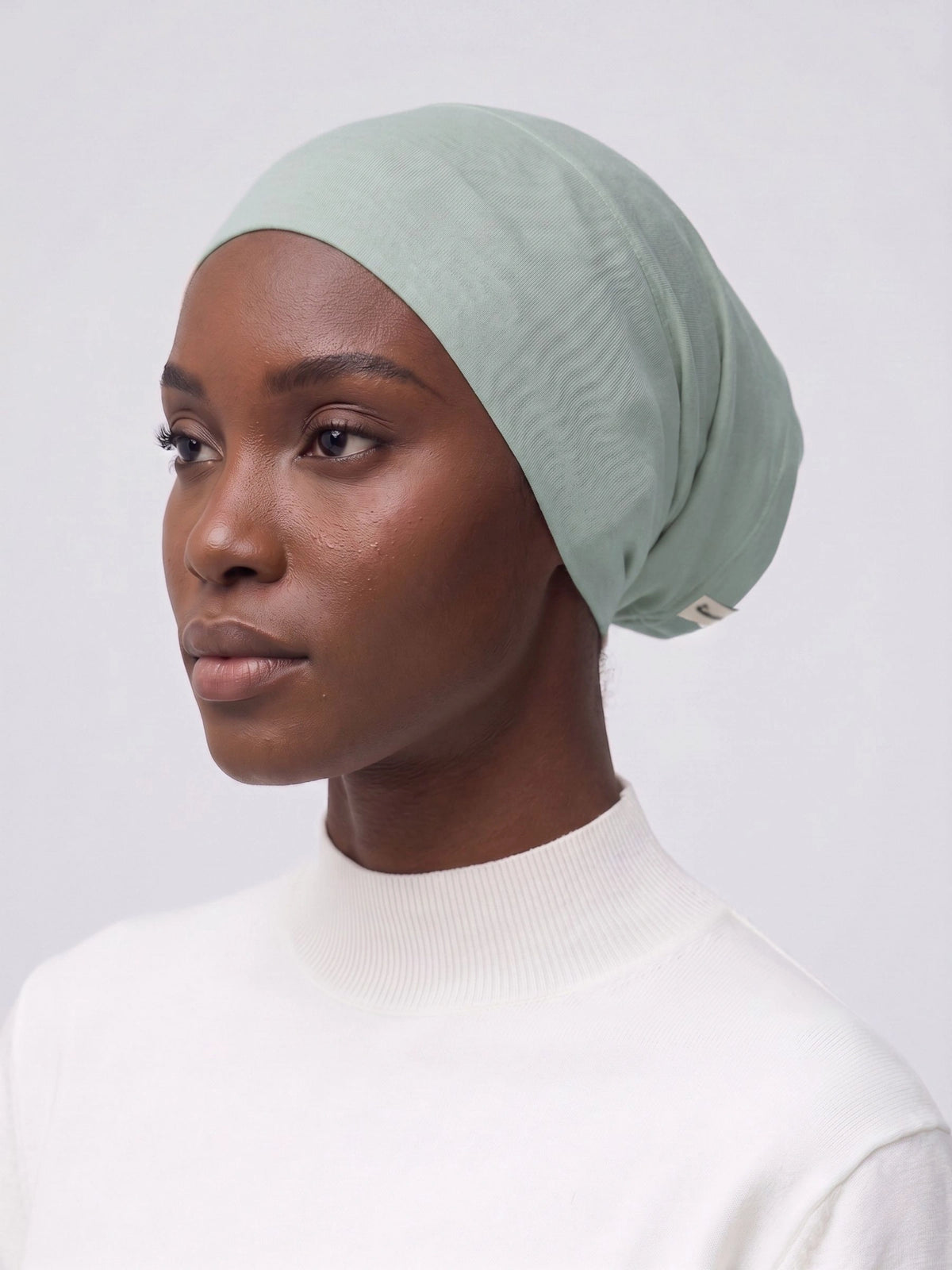 Pamuklu Düz Bone - Soft Mint